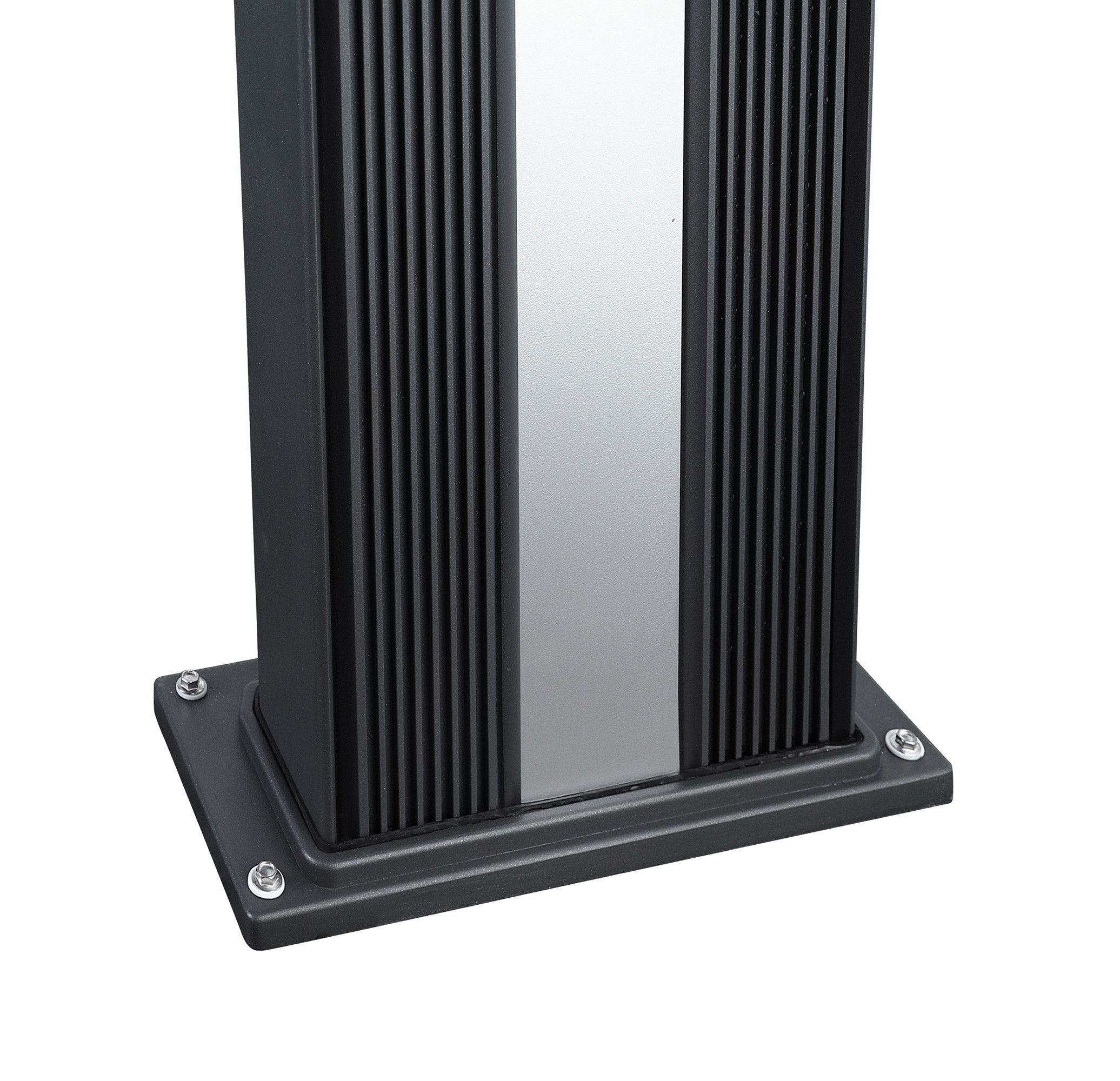 Doccia Solare Ibrida da Giardino 40L Miscelatore e Doccetta Lavapiedi Antracite/Inox