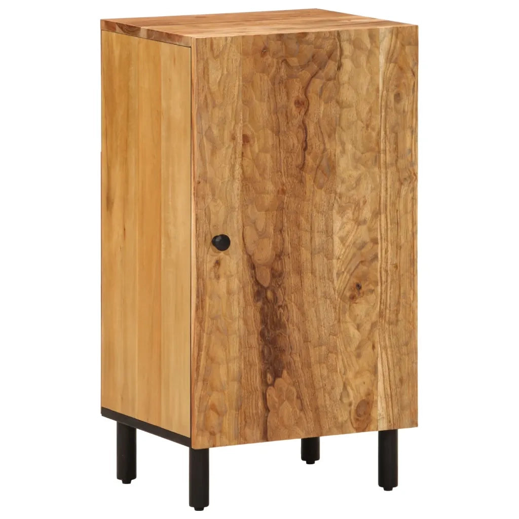 Credenza 40x33x75 cm in Legno Massello di Acacia 356879