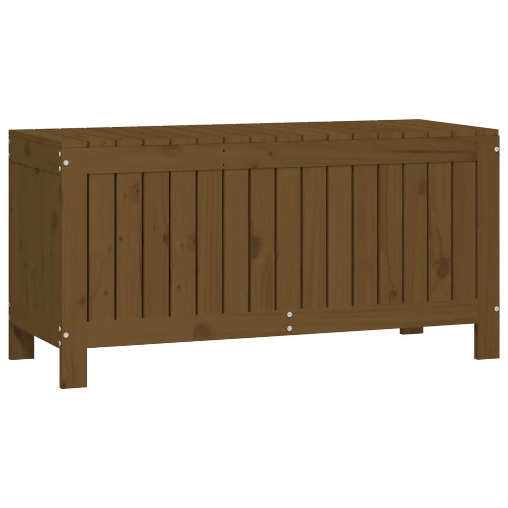 Contenitore da Giardino Ambra 108x42,5x54cm Legno Massello Pino