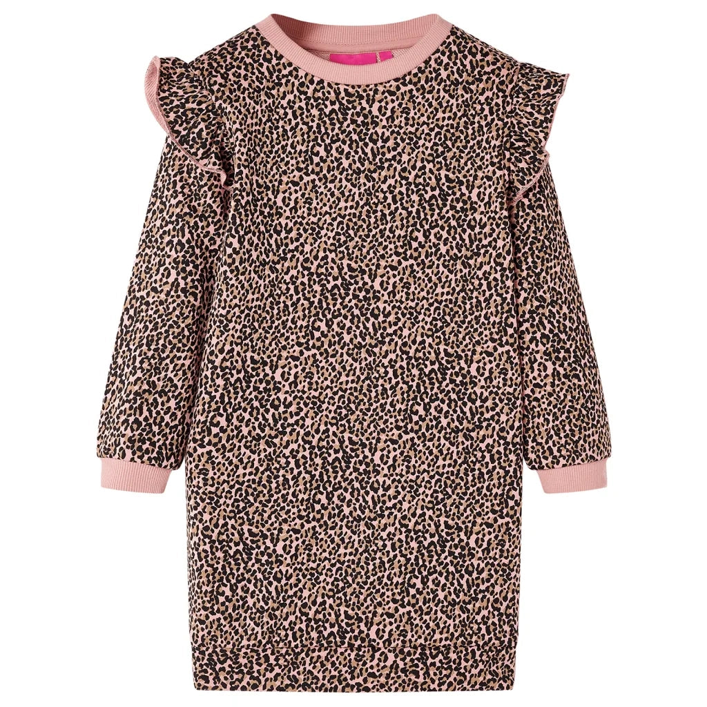 Abito in Felpa da Bambina Rosa Medio 92cod mxl 84738