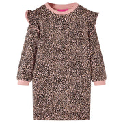 Abito in Felpa da Bambina Rosa Medio 92cod mxl 84738