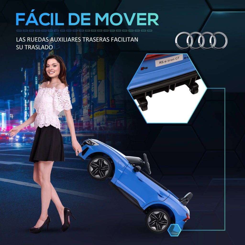 Auto Elettrica AUDI RS e-tron GT ¨C Xylo ¨C Blu, Telecomando, Batteria, 103x58x41 cm, +3 Anni