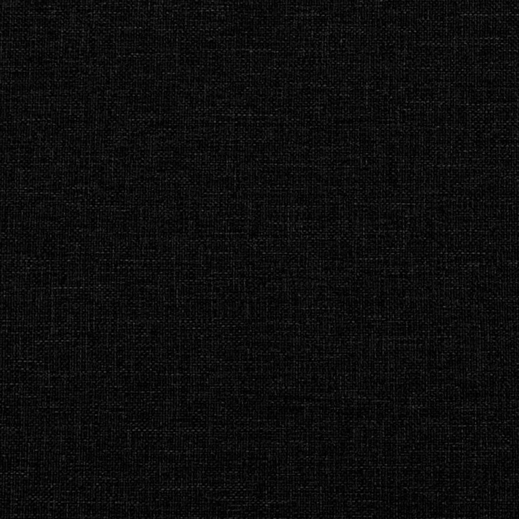 Poltrona con Ottomano 2 pz Nero Tessuto 3418808