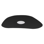 KAHLO Plafoniera Large Nero 8W GX53 IP20 - Lampada da parete o soffitto in alluminio con fissaggio magnetico e design ultra sottile - Rossini