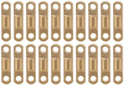 Tessuto a Rotazione 20 Pezzi - Rotante in Ottone - Meccanismo a Vite - Diametro Interno 5 Mm - Elevata Forza di Trazione - Installazione Facile - Tessuto a Rotazione