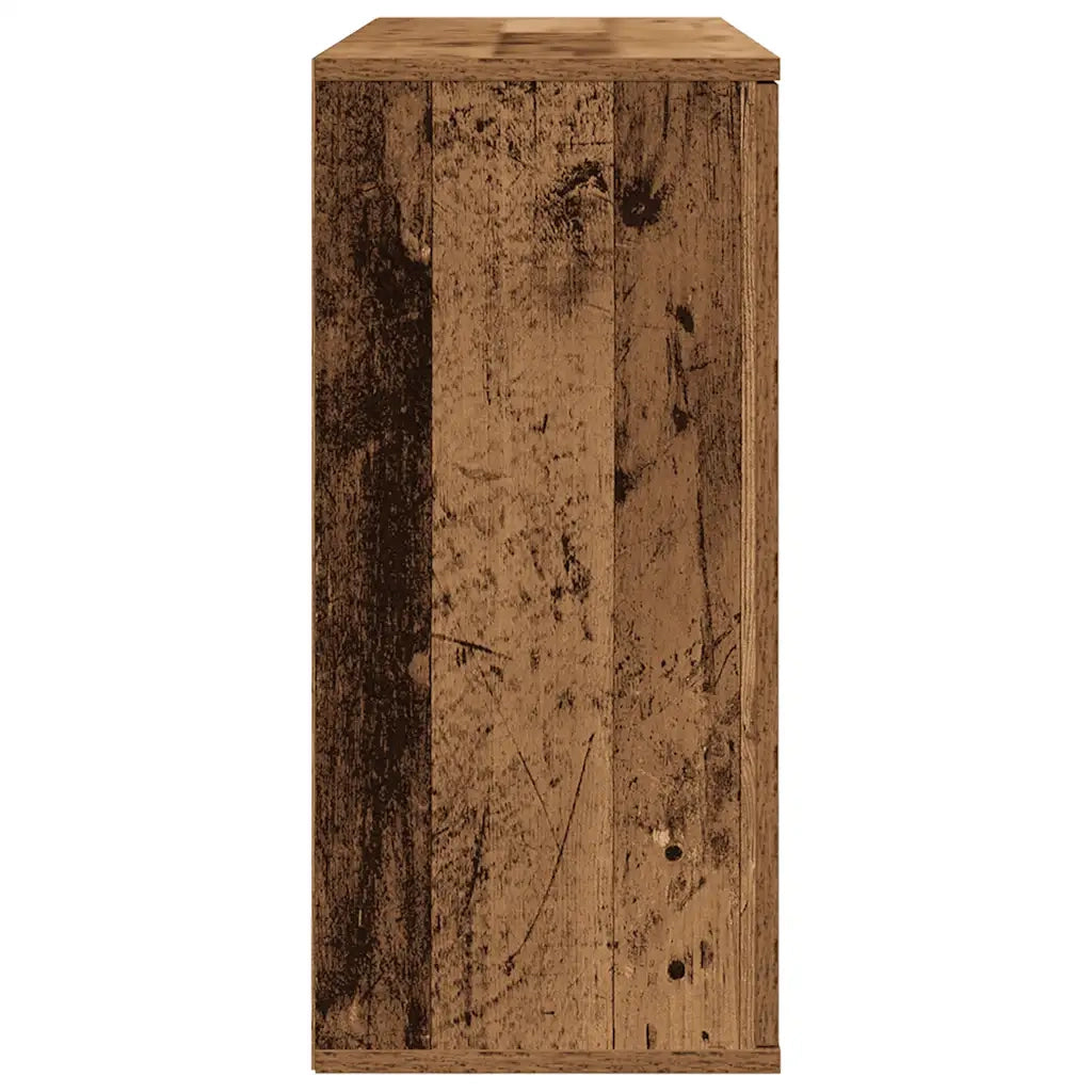 Credenza Legno Antico 90x29,5x65 cm in Legno Multistrato 855978