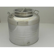 FUSTO OLIO ACCIAIO INOX 441 100 L AGGRAFFATO- 1,0 pz