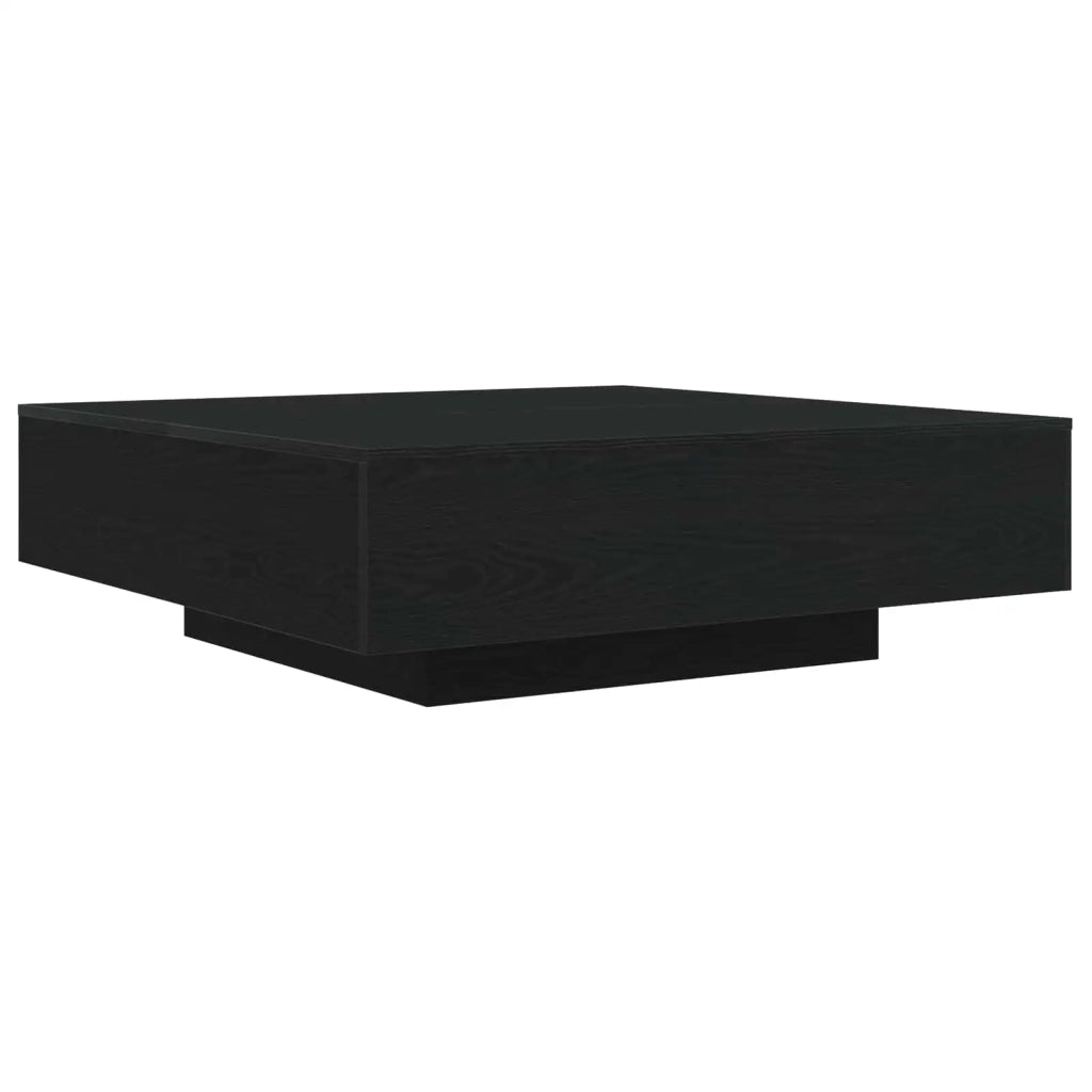 Tavolino da salotto Rovere Nero 100 x 100 x 31 cm 863008
