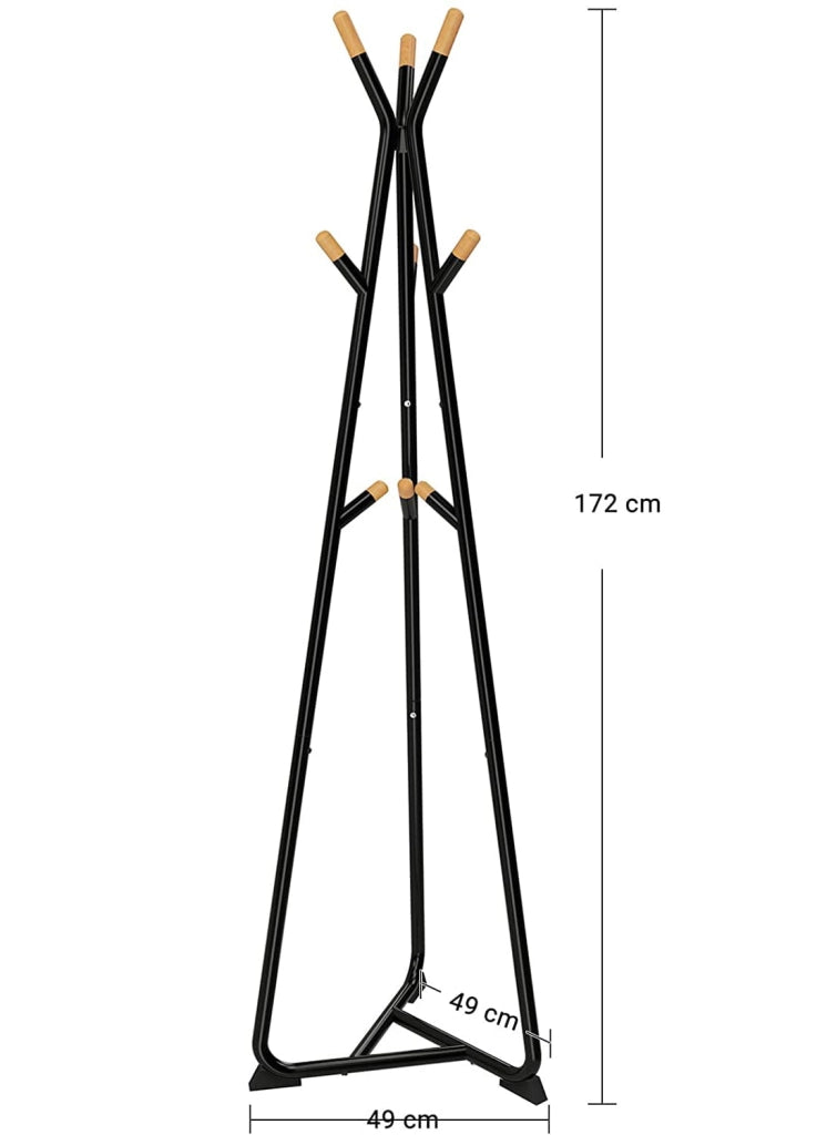 Appendiabiti da terra VALORA con 9 ganci - RCR15BY
