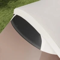 Tenda da campeggio familiare 5-6 persone impermeabile leggera ventilata con sacco trasportabile, 550L x 300l x 198H cm