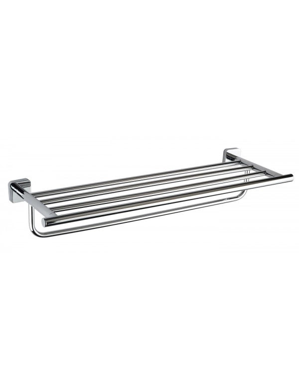 Mensola doccia TASI con ottone cromato 65,6 x10,5 x21,6 cm