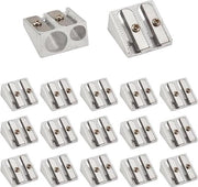 24 punti metallici per smerigliare a mano 2-gaio smerigliatrice portatile per carta da lettere uso scolastico materiali per la classe ufficio arte progetto mini portatile - materiali per la scuola