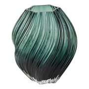 Vaso Decorativo Vejle, Verde, Vetro, 19x19x23 cm