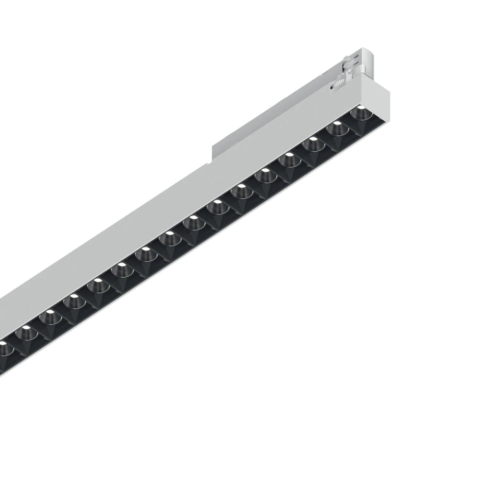 Faretto Binario Display 1 Luce Led Integrato Bianco 14W Ip20