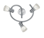 Faretto da Interno a LED in Metallo Nickel Opaco