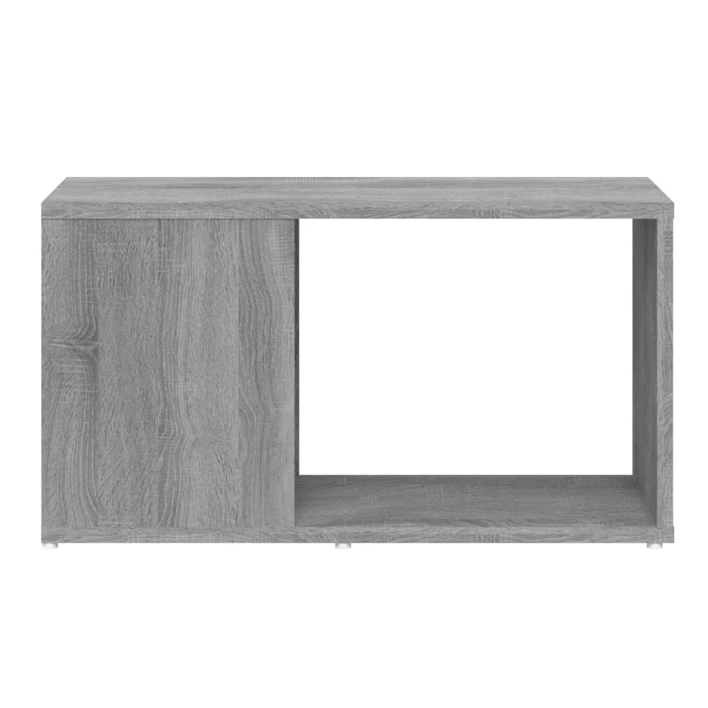 Mobile TV multimediale mensola TV credenza TV sala da pranzo soggiorno camera da letto Sonoma 60 x 24 x 32 cm legno ingegnerizzato grigio 02_0028444