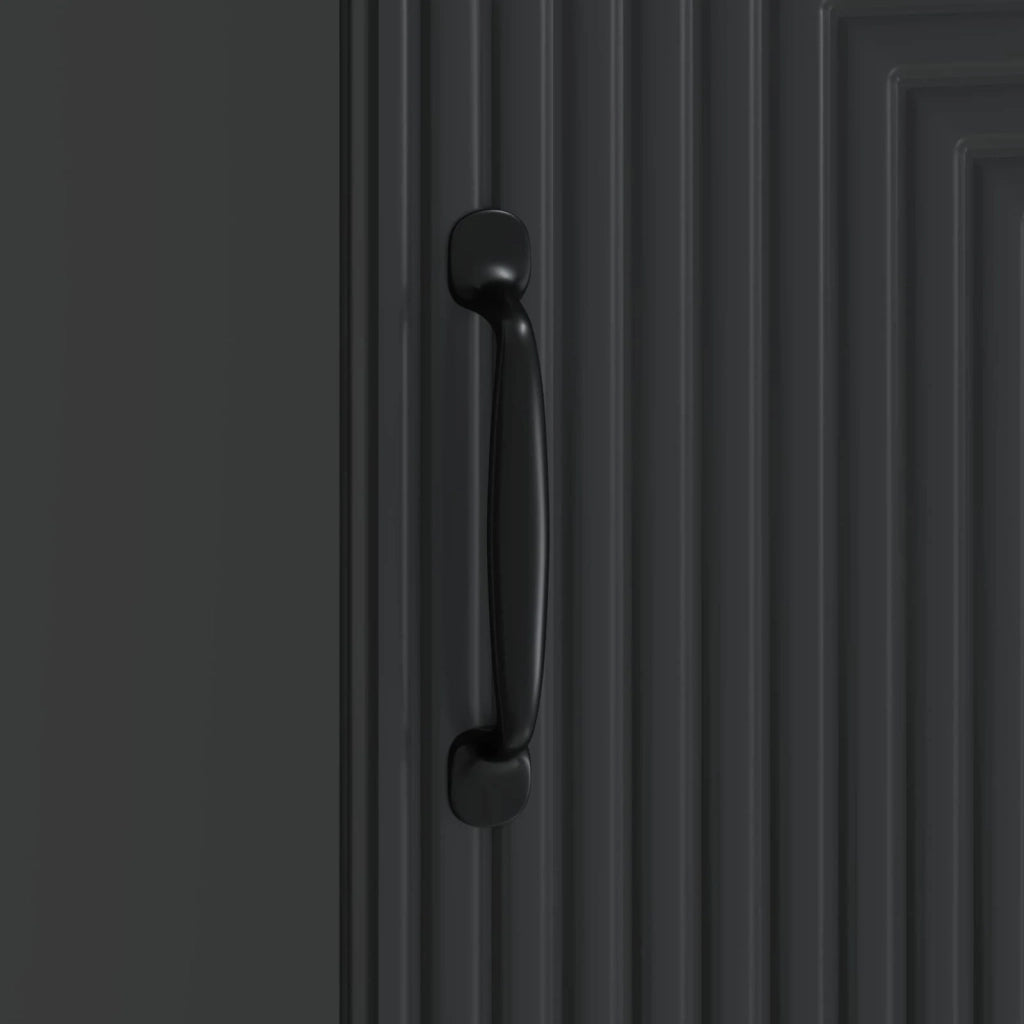 Armadio da Notte Nero 43 x 34,5 x 50 cm Legno ingegnerizzato 894797