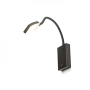 Lampada applique FRISCO W da parete nero  230V LED 4.2W 120°  3000K