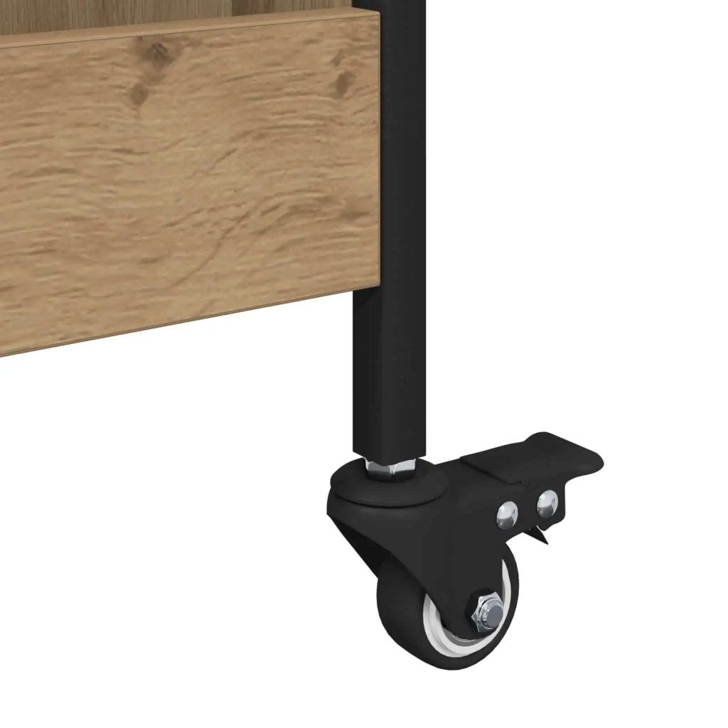 Carrello da Cucina Rovere artigianale 70 x 30 x 82 cm CFW3364496