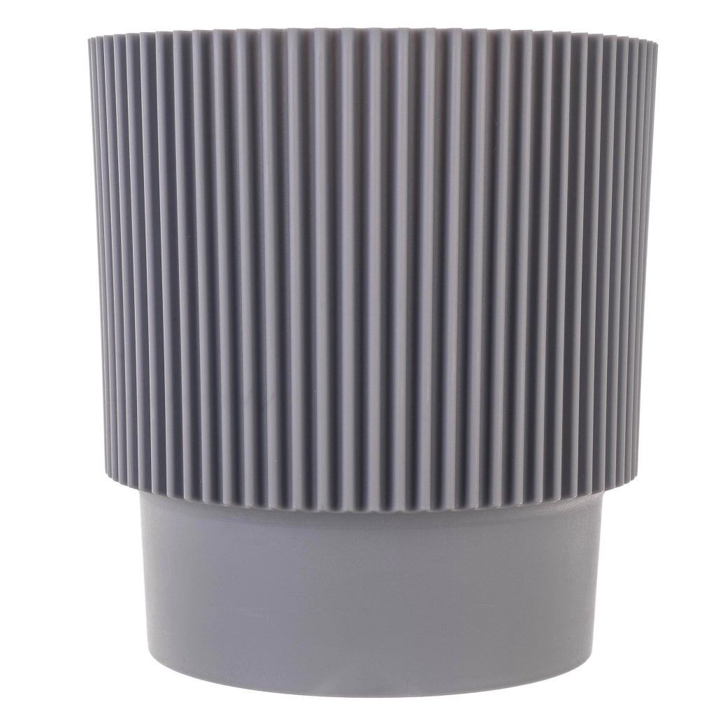 Vaso da fiori KADAX 13 cm, copertura per piante, vaso da fiori in plastica grigia