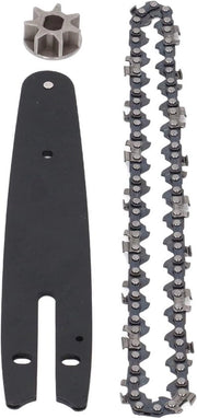 Guida di taglio elettrica a catena set di catena dentata in acciaio per 230 mm per 186 mm 6 pollici mini-valvola di scarico