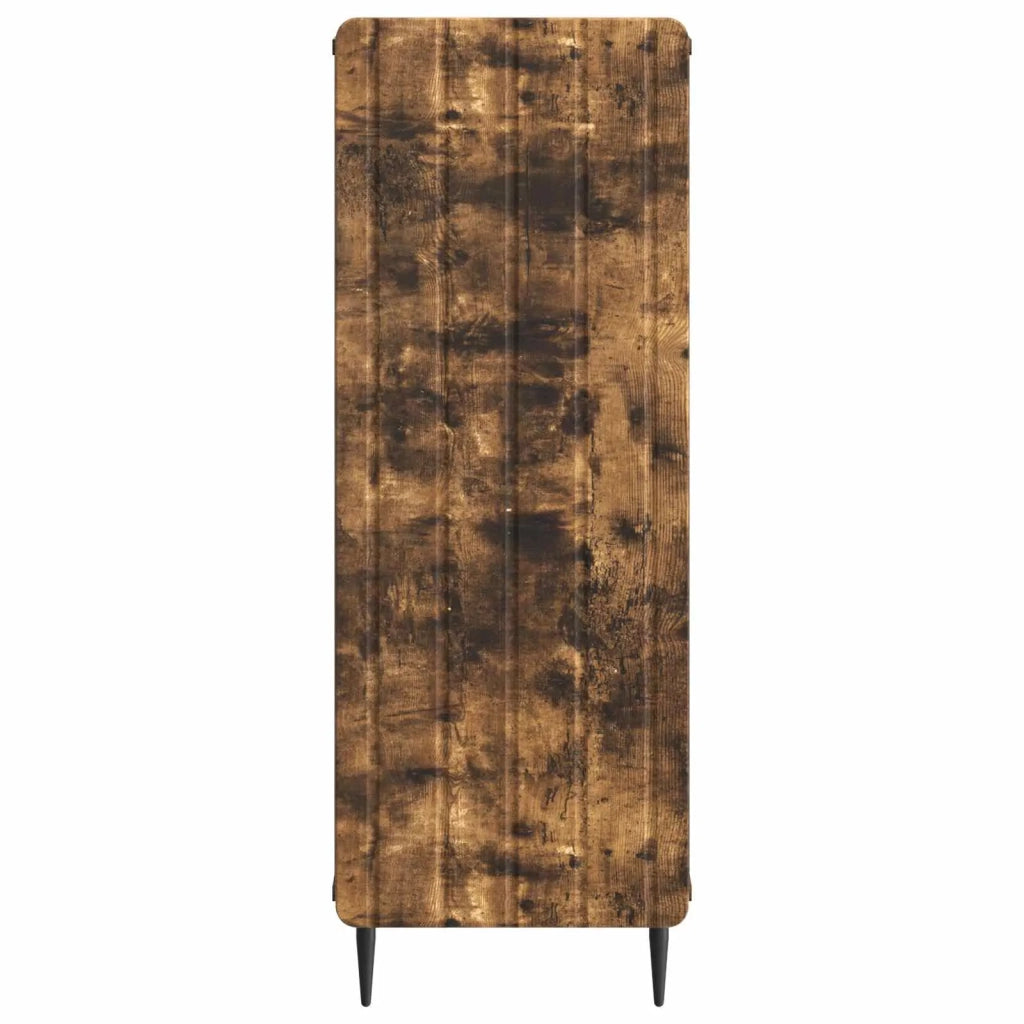 Credenza Rovere Fumo 34,5 x 33 x 92 cm Legno ingegnerizzato