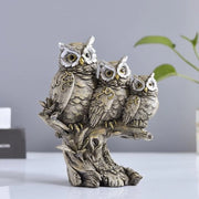 Decorazione in forma di uccello realizzata a mano - Ornamento per la casa - Scultura decorativa - Regalo per gli amanti degli uccelli - Materiale di alta qualità in cera - Dimensioni: 15 x 12 x 7 cm - Decorazione per la casa