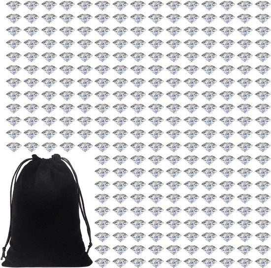 2000 Pezzi di Diamanti Decorativi - Cristalli Transparenti di Pietra Preziosa - Accessori da Portare per Matrimonio