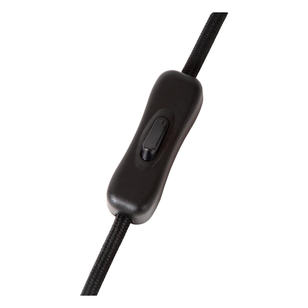 Lampada da tavolo rattan nero 1xE27 BENSEN Lucide