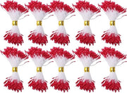 900 pezzi di filo a doppia punta rosso per fiori - decorazione per fiori manuale - corona per matrimonio - scrapbooking - 1mm.