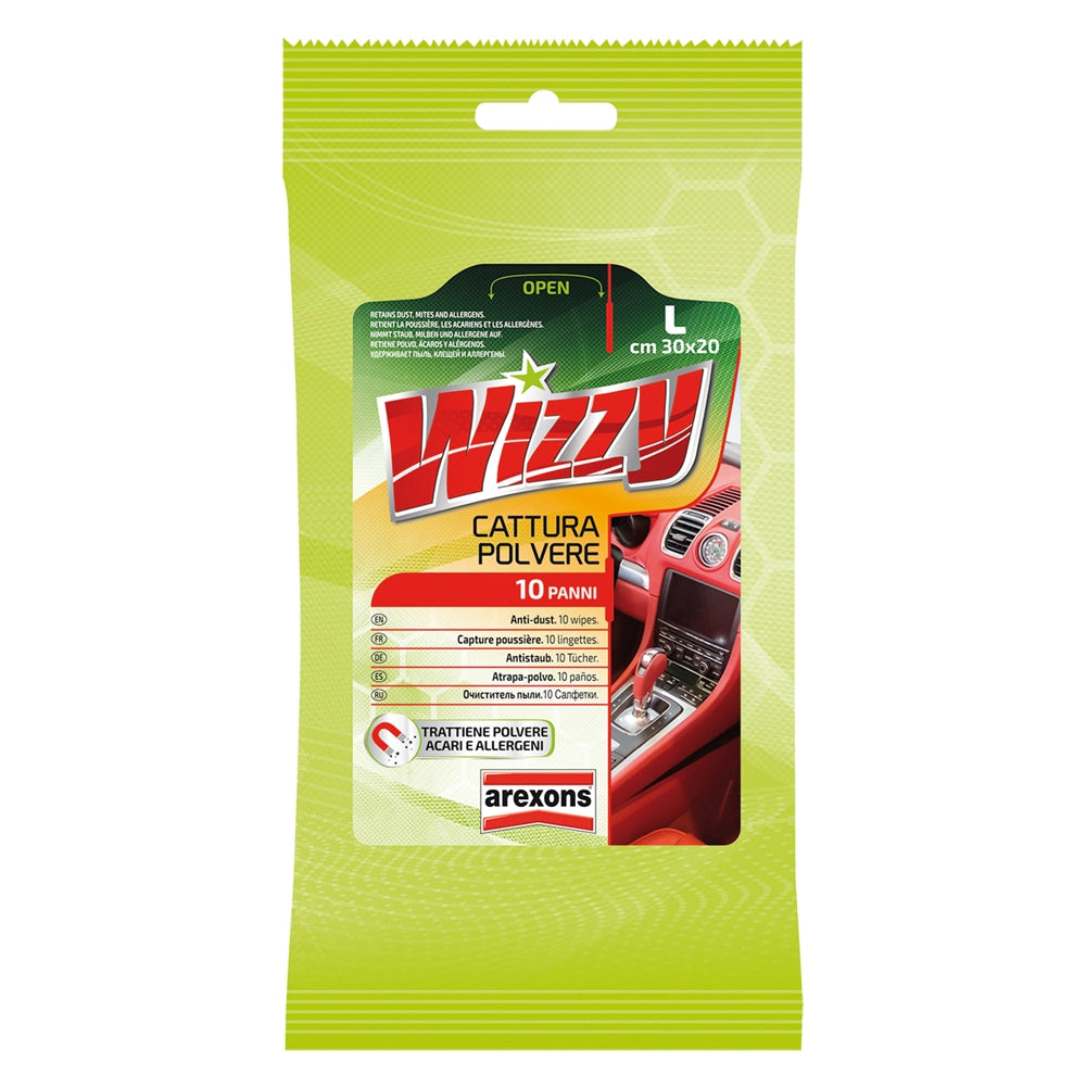 PANNO CATTURA POLVERE 'WIZZY' busta 10 pezzi  - AREXONS