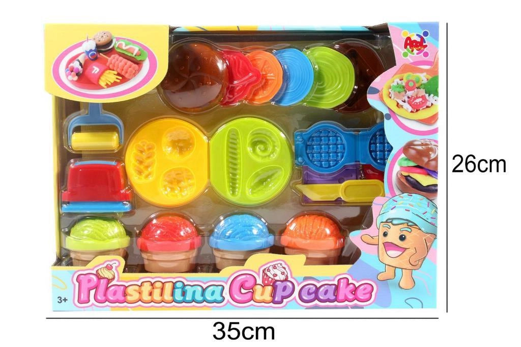 Giochi per Bambini Set Plastilina Cup Cake Dolci AP