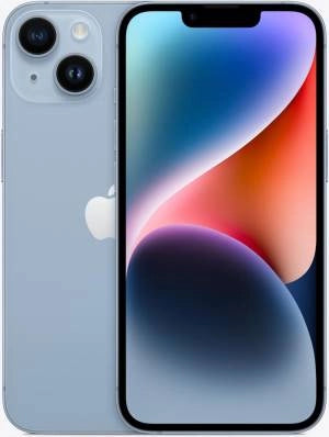 Apple iphone 14 15,5 cm (6.1) doppia sim ios 16 5g 256 gb blu - (apl iphone 14 256 eur blu mpwp3zd/a)