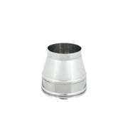 Fumaiolo terminale da 200-250mm conico inox doppia parete