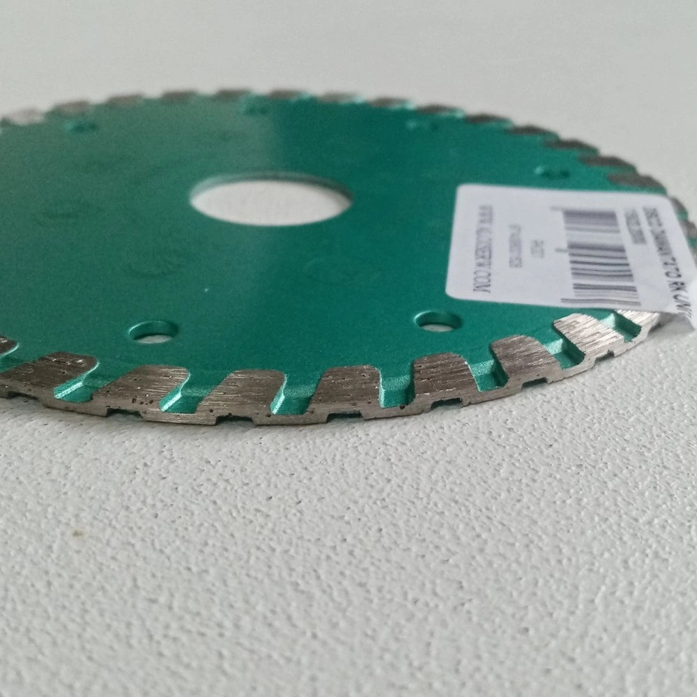 Sankyo rk 115mm disco diamantato universale per taglio cemento, cemento armato, granito, mattoni