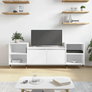 Mobile Porta TV-Mobile per TV-Credenza TV Bianco 160x35x55 cm in Legno Multistrato 488371