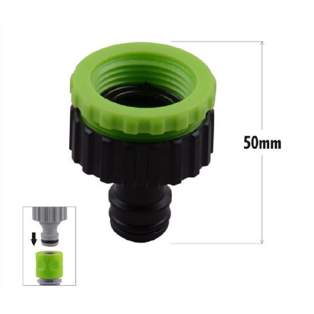 Trade Shop - Connettore Rapido Con Filetto Femmina 1/2" E 3/4" Per Tubo Rubinetto 50mm 90024 -