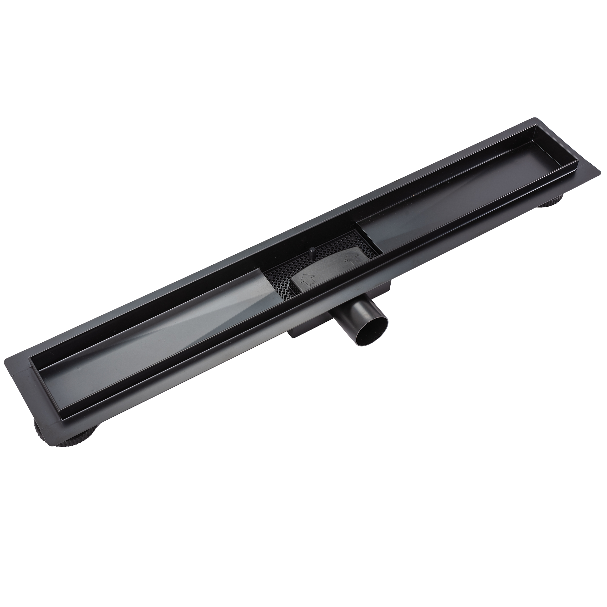 Canalina Di Scarico Neox Black Matt 50