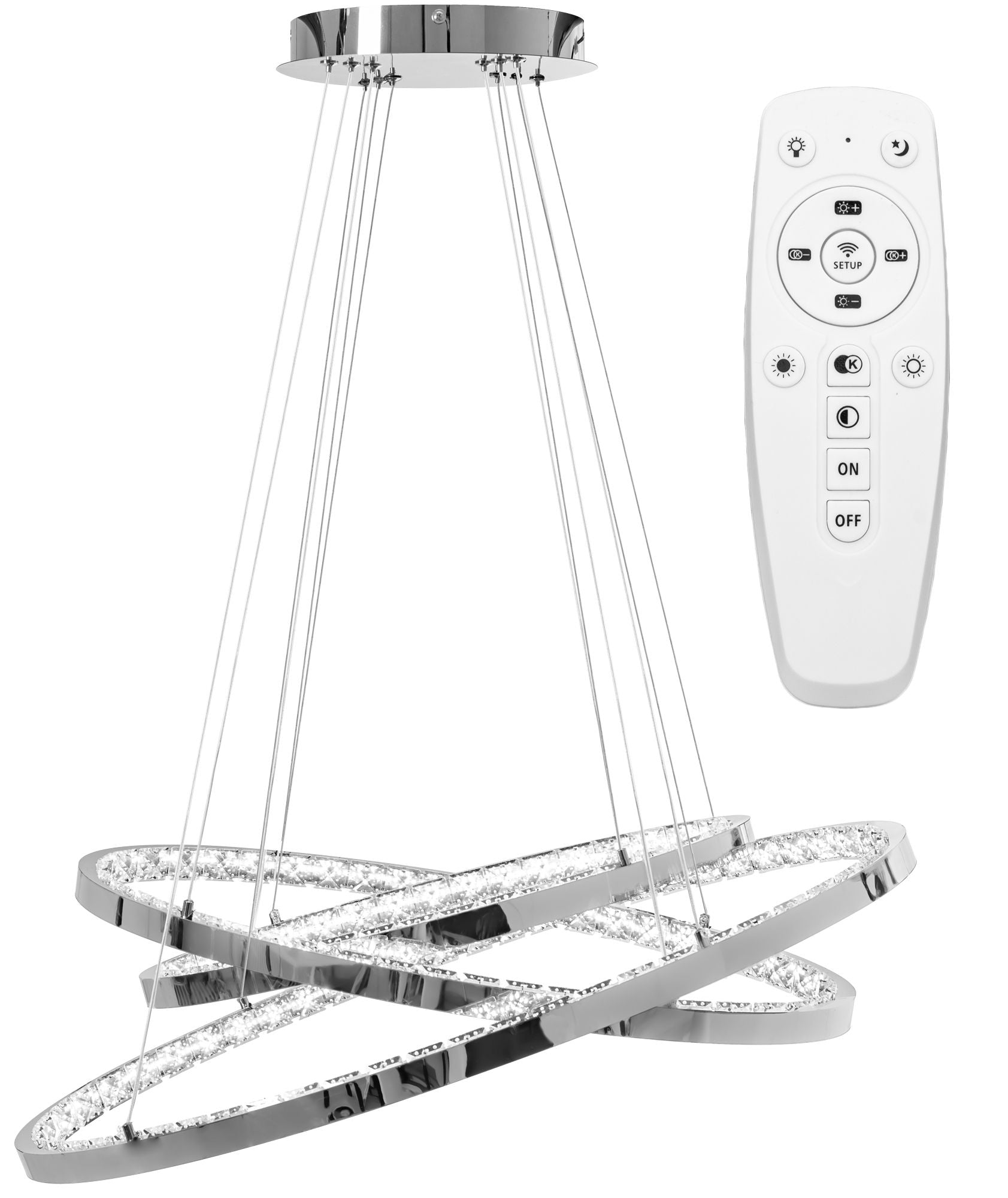 Lampada A Sospensione In Cristallo APP772-3CP