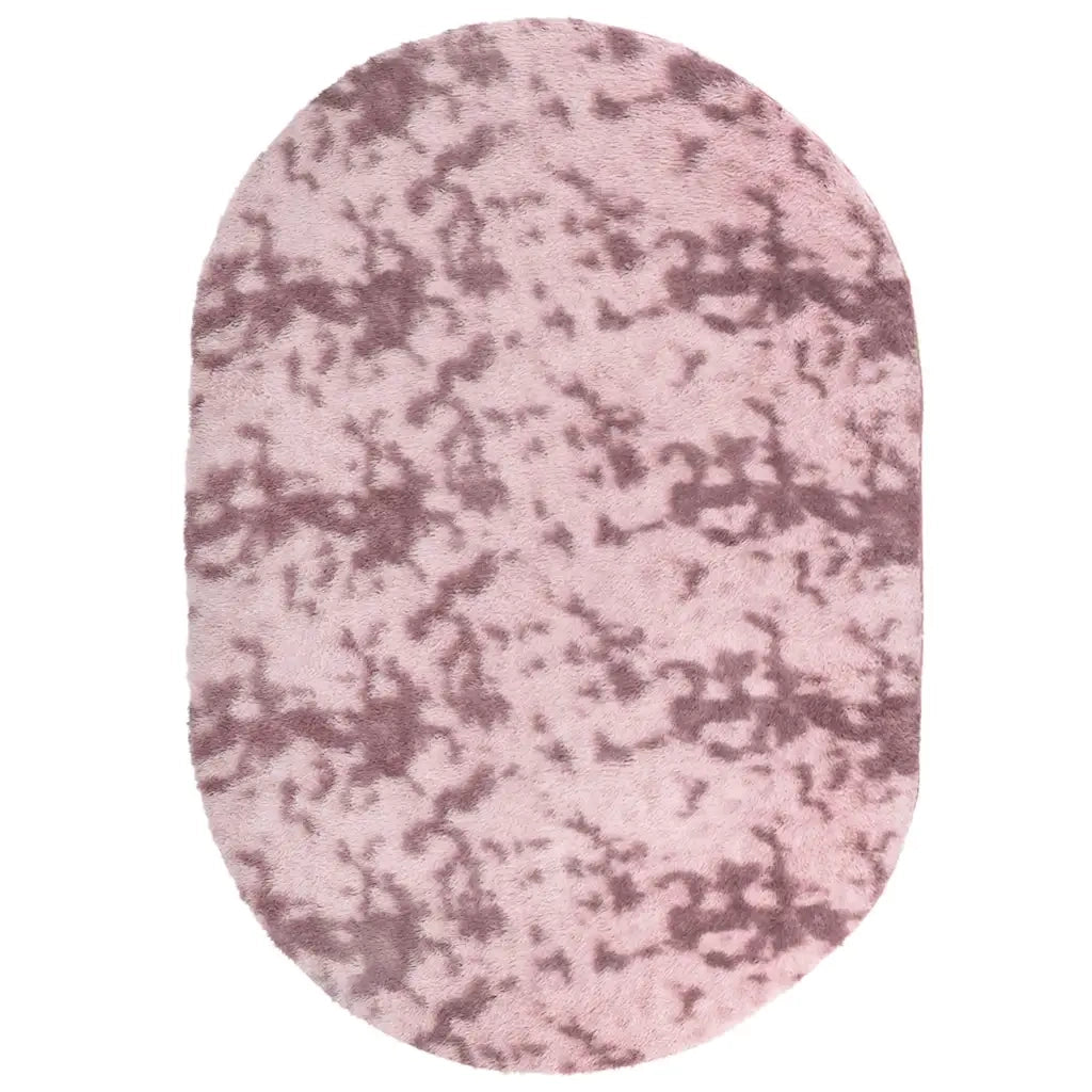 Tappeto Shaggy a Pelo Lungo NAVARRA Rosa Antico 300x200 cm 4102937