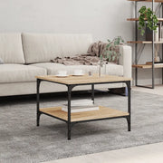 Tavolino da Salotto Rovere Sonoma 55x55x40 cm Legno Multistratocod mxl 94913