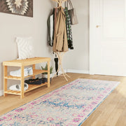 Tappeto Lavabile Multicolore 80x300 cm 136598