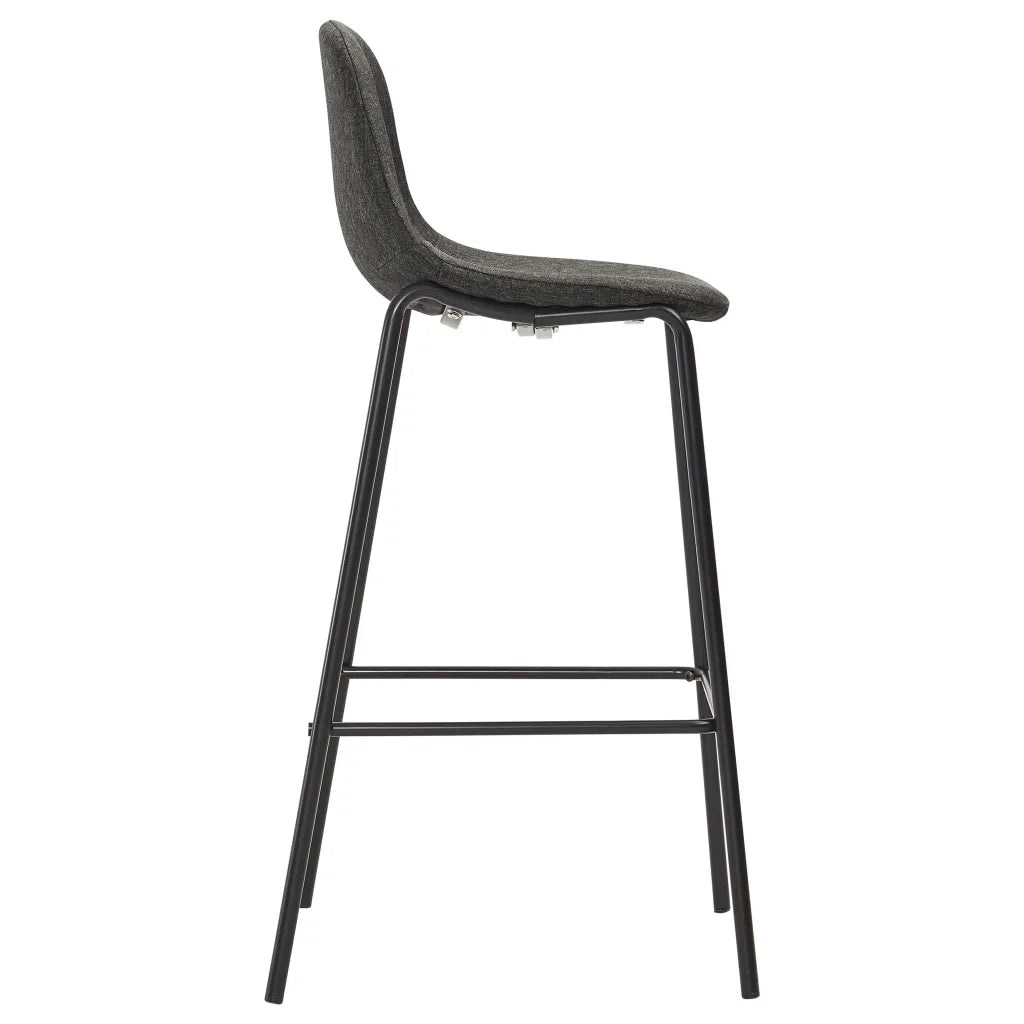 Set da Bar 5 pz in Tessuto Grigio Scuro 3051295