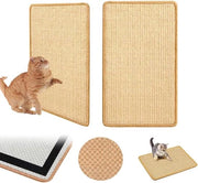 Set di Tappeti da Gatto in Sisal da Parete 50 x 25 cm 

o

Set di Tappeti da Gatto in Sisal da Parete 50 x 25 cm con 2 pezzi 

o

Set di Tappeti da Gatto in Sisal da Parete 50 x 25 cm con 2 pezzi per Proteggere Tappeti e Mobili