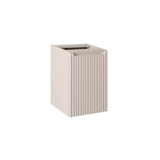 Mobile contenitore VANO con cesto per la biancheria - Marrone congo - L40 × P39 × H57 cm - Bagno