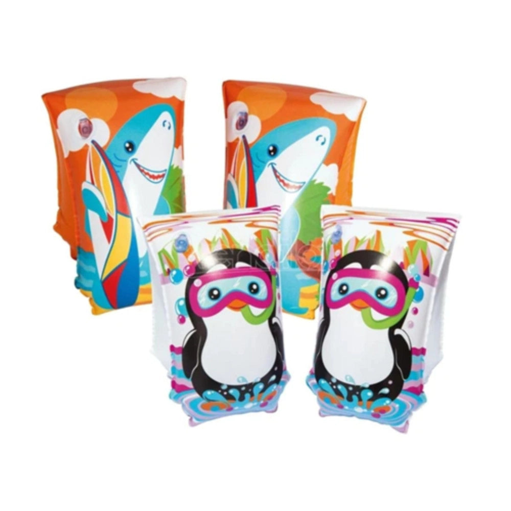 Trade Shop - Coppia Braccioli 30x15cm Aquatic Life Per Bambini 5-12 Anni 2 Assortiti 32102 -