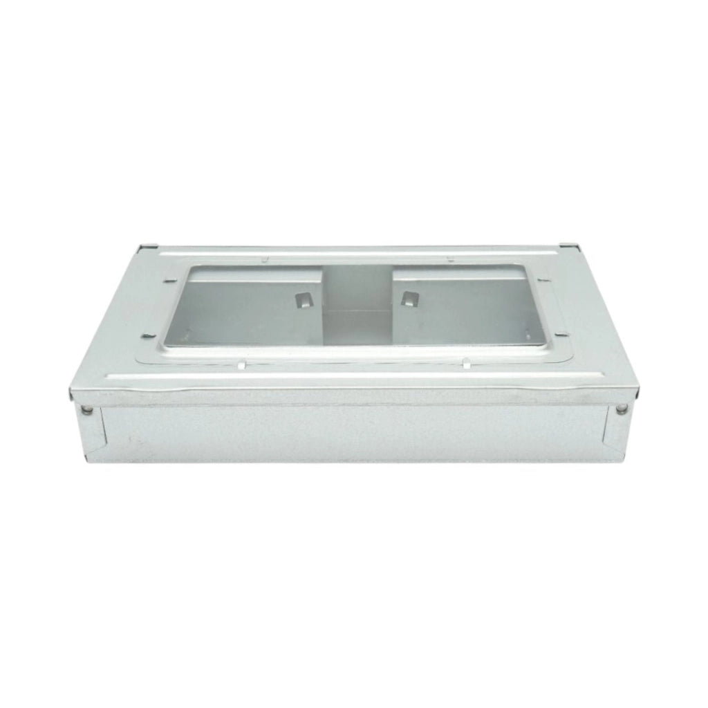 Trappola per topi professionale in metallo zincato, dimensioni 26,5x16x5 cm.