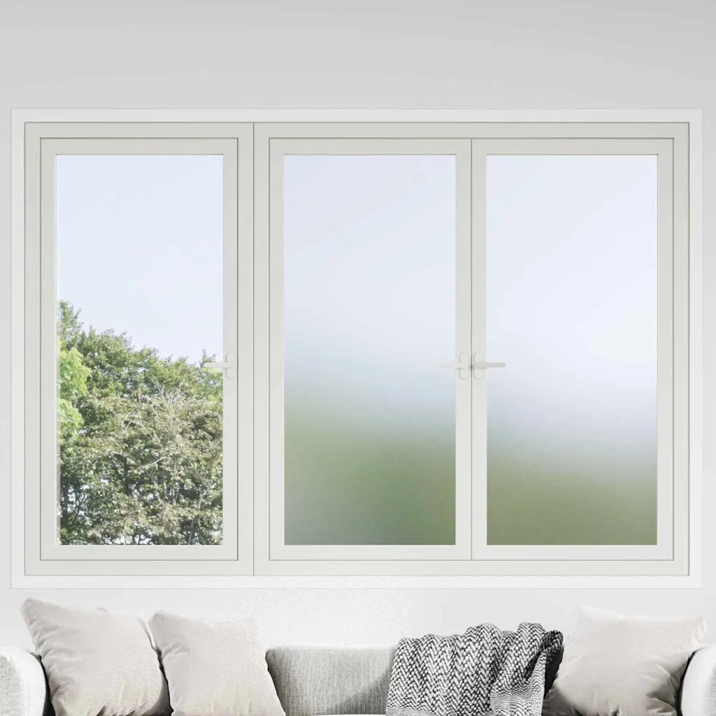 Pellicola per finestra autoadesiva Grigio Frosted 90 x 500 cm 3394608