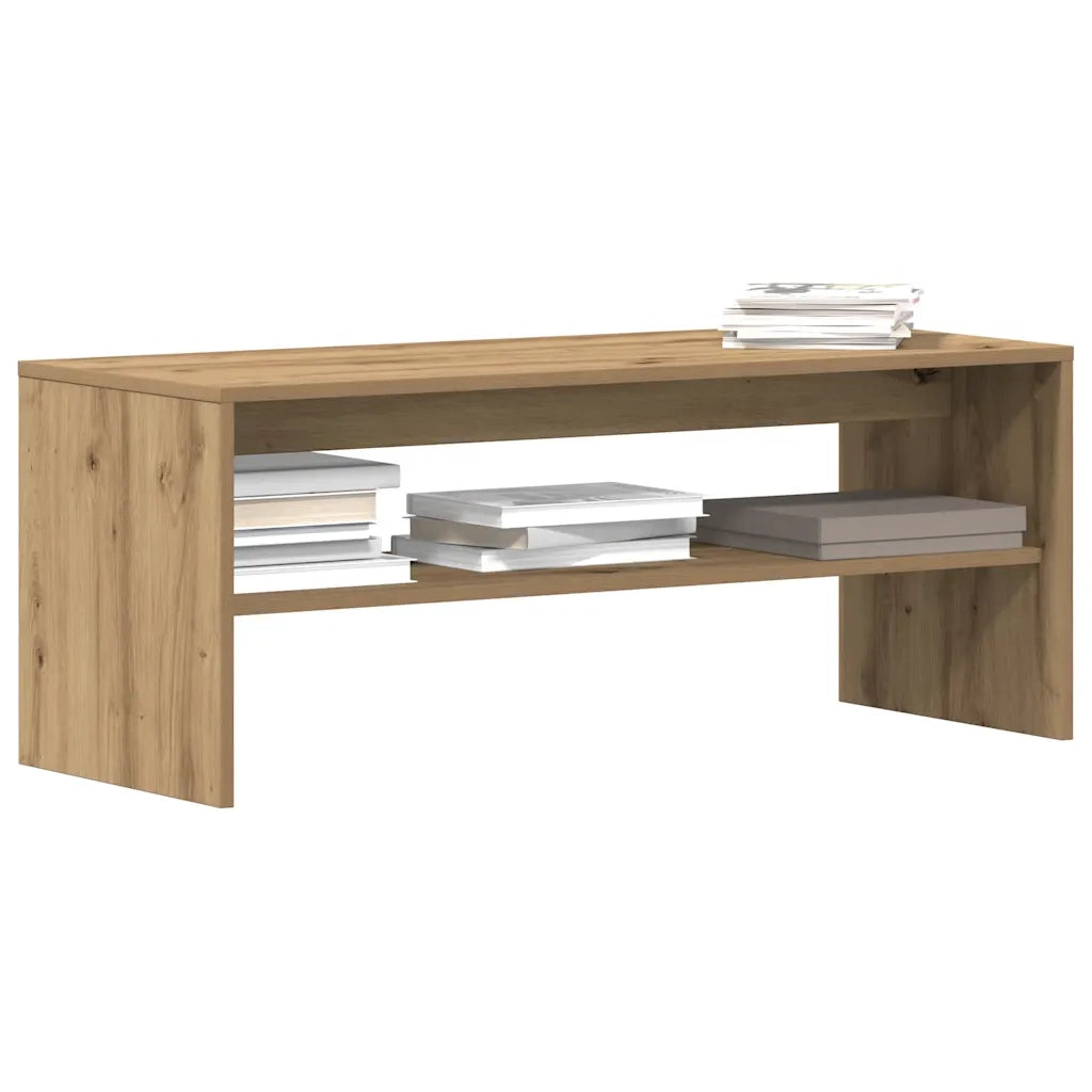 Mobile Porta TV Rovere Artigianale 100x40x40 cm in Truciolato 859126