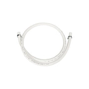 Idro Bric Tubo per Gas Metano 15mm Lunghezza 150cm Omologato con Fascette